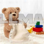 Дитяча музична м'яка іграшка Ведмедик Peekaboo Bear 30 см